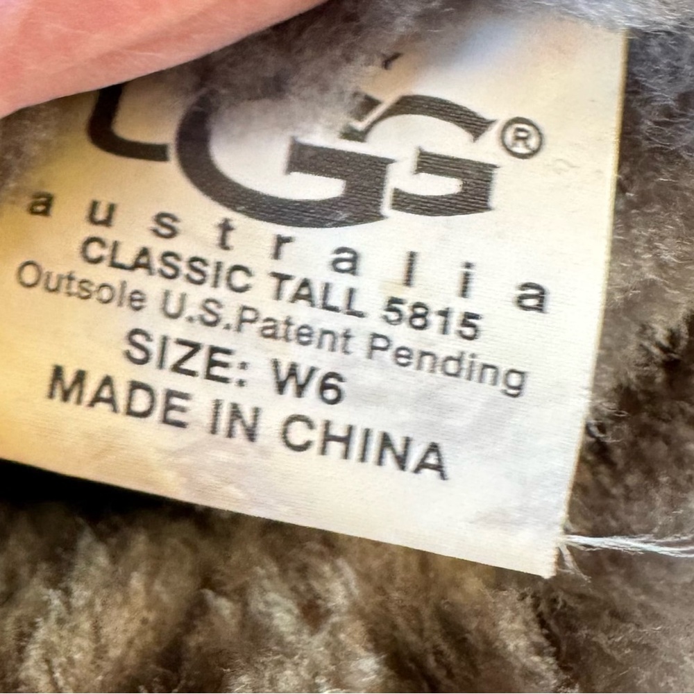 UGG Classic Tall Boots in Charcoal sz 6 - Picture 2 of 9
